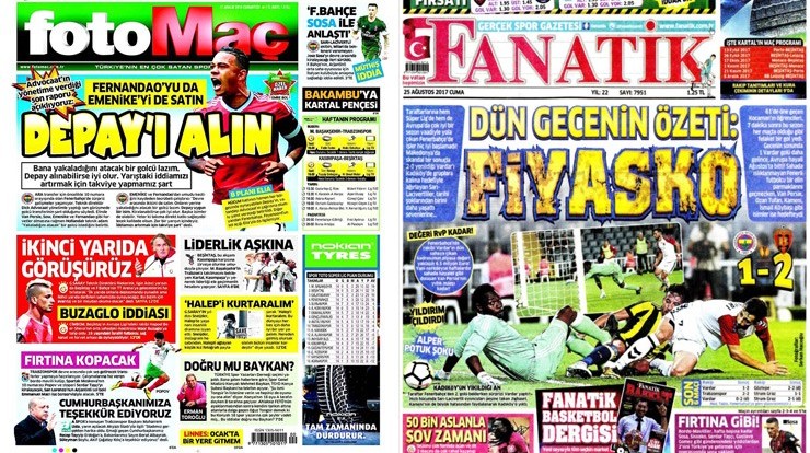 Türkiye'de Okunan Spor Gazeteleri