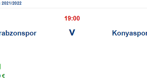 Trabzonspor Konyaspor İddaa ve Maç Tahmini 13 Şubat 2022